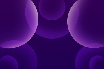 Abstract purple background with overlapping circles, creating a sense of depth and dimension.