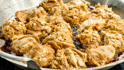 Walik Tofu coated in crispy flour and baked in hot oil, provides a tempting culinary experience