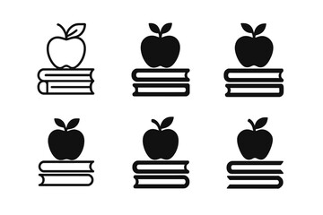 Educational Logo Variations. Individuals sharing their knowledge and experiences (mentoring, teaching). Set Logo of Individuals sharing their knowledge and