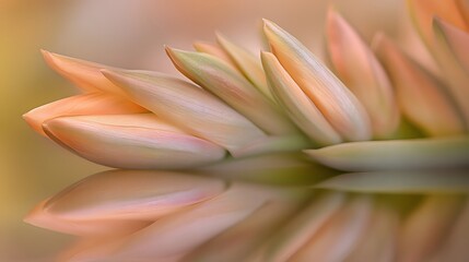 Reflective flower petal texture in soft pastel colors, aesthetic organic floral details