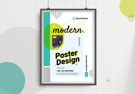 New Modern Abstract Poster