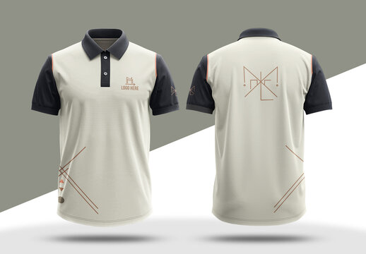 Stylish Fashion Polo T Shirt Design Template