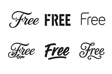 Harmonious Lettering Grid. Free to explore. Set lettering. harmonious lettering variations of the same emblematic concept (Elegant script with flowing curves,