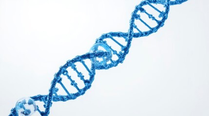 DNA molecule with orb