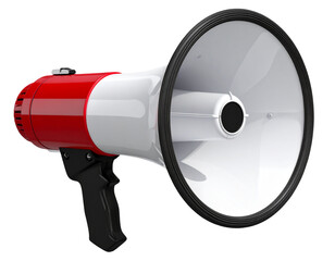 Traffic Control Megaphone transparent background