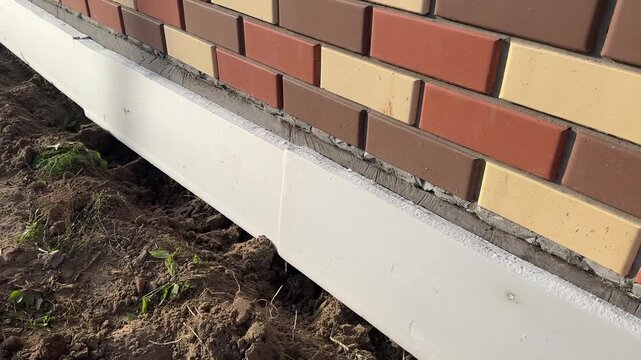 Insulation of the foundation with basement panels