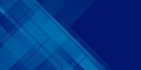 Abstract dark blue gradient background with futuristic overlap design. Blue background with shadows. Abstract background texture design, poster, banner blue background. Eps10 Vector