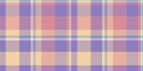 Subtle plaid pattern in pastel hues offers a vintage, preppy, or romantic vibe. Use for backgrounds, textiles, fashion design, and retroinspired layouts.