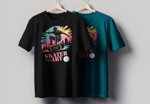 Skater Play Streetwear Tshirt Design