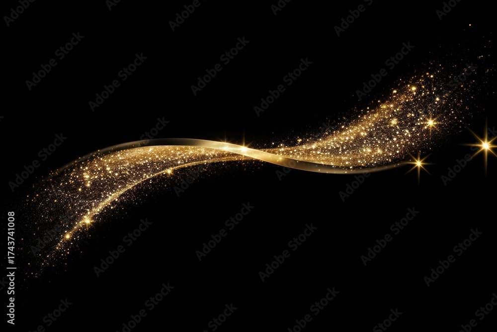 Canvas Prints curve light backgrounds astronomy.