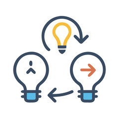 light bulb idea concept