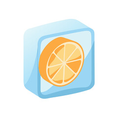 orange juice splash