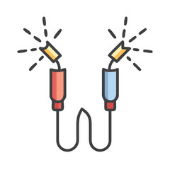 set of electrical plugs