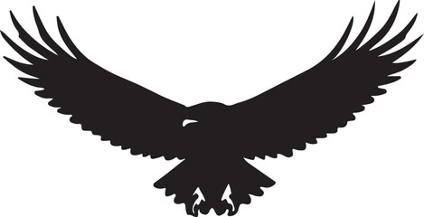 Eagle  vector shilhouette single collection
