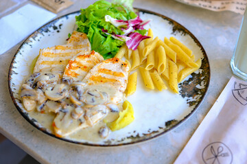 pasta with chicken