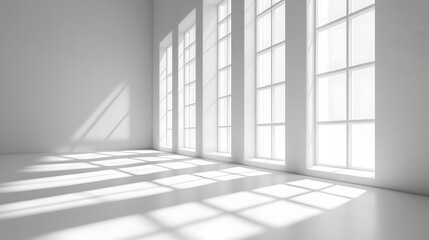 White rooms are generally used for walls, ceilings, and often floors and furniture as well. Simplicity, modern design, and a sense of openness and purity.