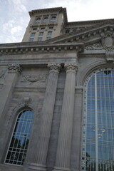 Architecture in the downtown of Detroit, Michigan