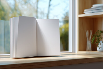 Professional Book Mockup Template with Clean Background