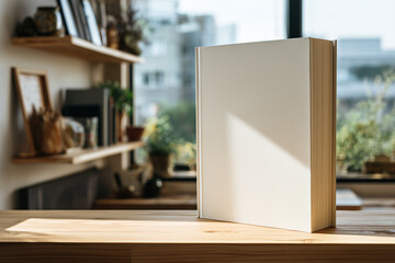 Professional Book Mockup Template with Clean Background