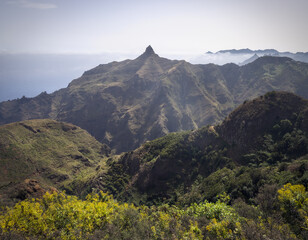 Exploring Taborno Peak Amidst the Stunning Anaga Mountains in Tenerife