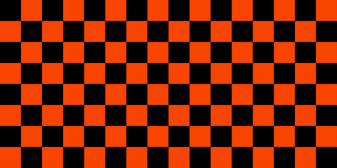 black and red square pattern. Chessboard, checkerboard texture. Squares pattern. Background. Repeatable texture.