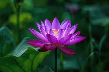 Lavender Water Lily Blossom