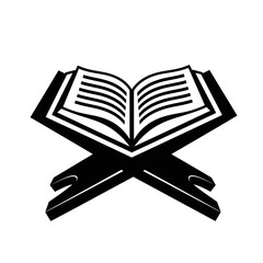 Backpack Illustration – Detailed Black and White Vector Drawing of Travel and School Bag with Front Pocket and Straps