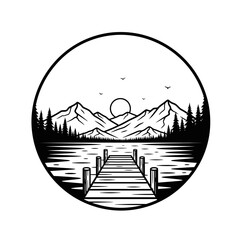 Open Holy Book on Rehal Stand | Quran Reading Symbol | Islamic Religious Vector Icon