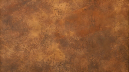 Rich Brown and Gold Grunge Texture Background with Distressed Surface for Abstract Art, Rustic Design, and Vintage Aesthetic