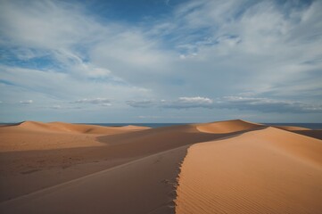 Section of the Massive Sand Dune Area
