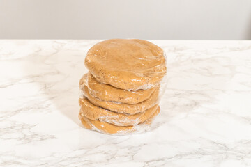 Amber Gingerbread Cookie Dough for Festive Baking