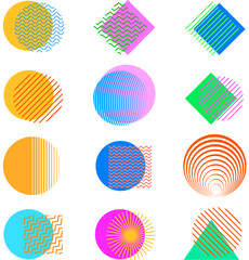 abstrack Shape And Line