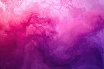 Fototapeta premium Colorful smoke spiral. Vibrant pigment mist. Abstract neon haze with dreamy vibes.