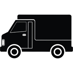 delivery truck vector icon