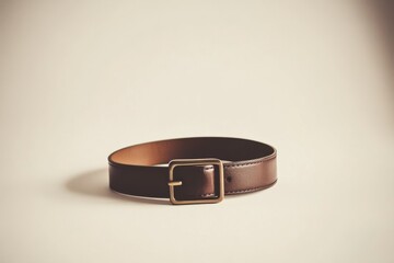 isolated belt with a copy space