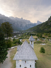 Church in the hills of Albania