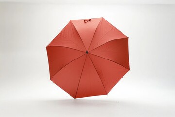 isolated umbrella with a copy space