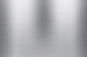 High-end shiny metallic backdrop with stainless steel finish
