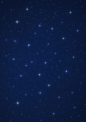 Obraz premium Starry night sky illustration