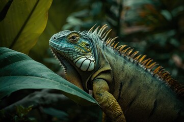 Fototapeta premium Lizard Family Known as Iguanidae