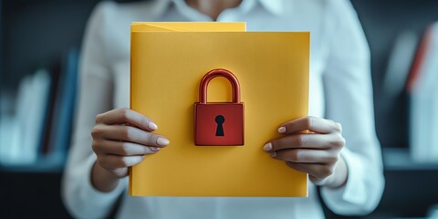 Data protection and secure file storage concept