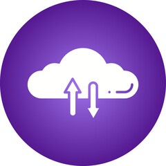 cloud computing button