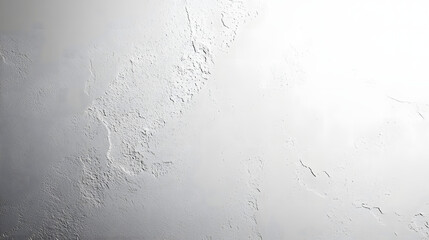 This white room with cracked walls reflects a unique blend of simplicity and imperfection. Painted all white, the room creates a clean, bright, and open atmosphere.