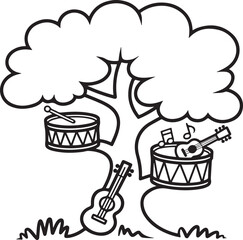 Birthday cake with candles vector illustration set for food and drink design icon