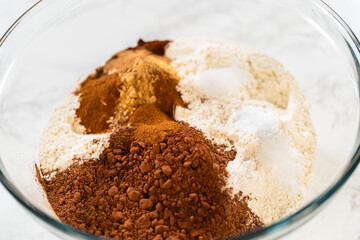 Chocolate Gingerbread Cookie Dough for Holiday Baking