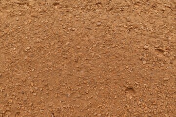 Close-up view of a clay-based earthen wall showcasing its textured surface.
