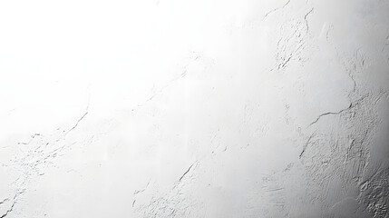 This white room with cracked walls reflects a unique blend of simplicity and imperfection. Painted all white, the room creates a clean, bright, and open atmosphere.