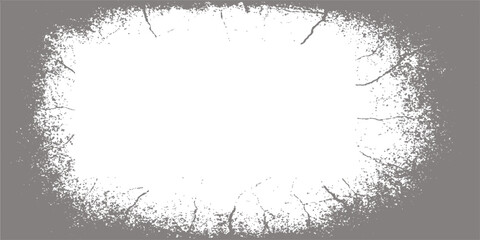 A grunge vector frame with an ink splatter texture creates a vintage border for your design or text illustration