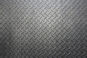 Naklejka na ściany i meble Textured metal surface featuring an anti-slip design Naklejka na ściany i meble Textured metal surface featuring an anti-slip design