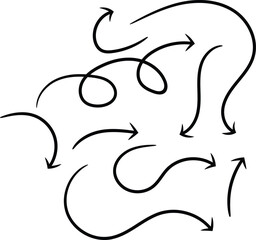 Hand Drawn Arrows for Artistic Branding